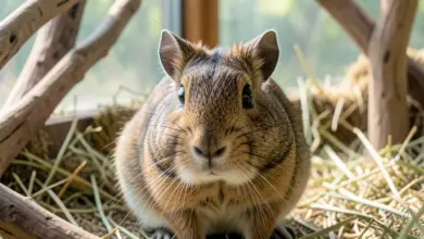 Jak se starat o osmáky degu - ilustrační foto