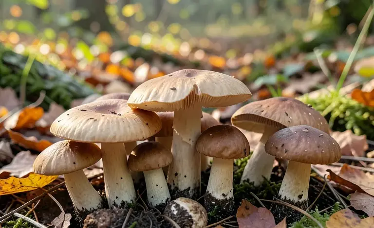 Pravděpodobnost růstu hub v přírodě - ilustrační foto